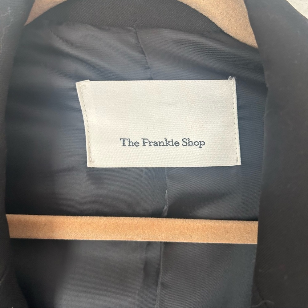 The Frankie Shop Oversized Blazer in Black - Picture 2 of 6